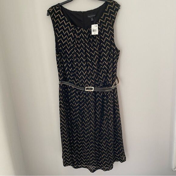 Connected Apparel Women’s Sleeveless Scoop Neck A Line Midi Dress 22W - Picture 1 of 3